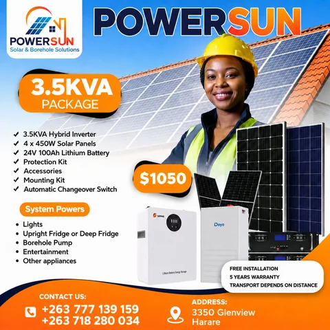 PowerSun product promotion design