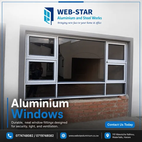 Aluminium windows campaign for Web-Star