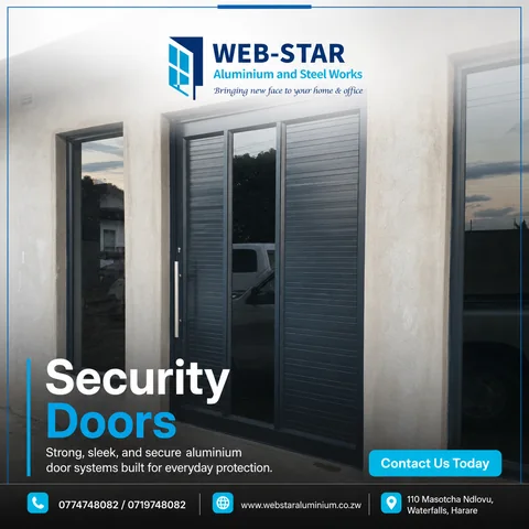 Security doors campaign for Web-Star